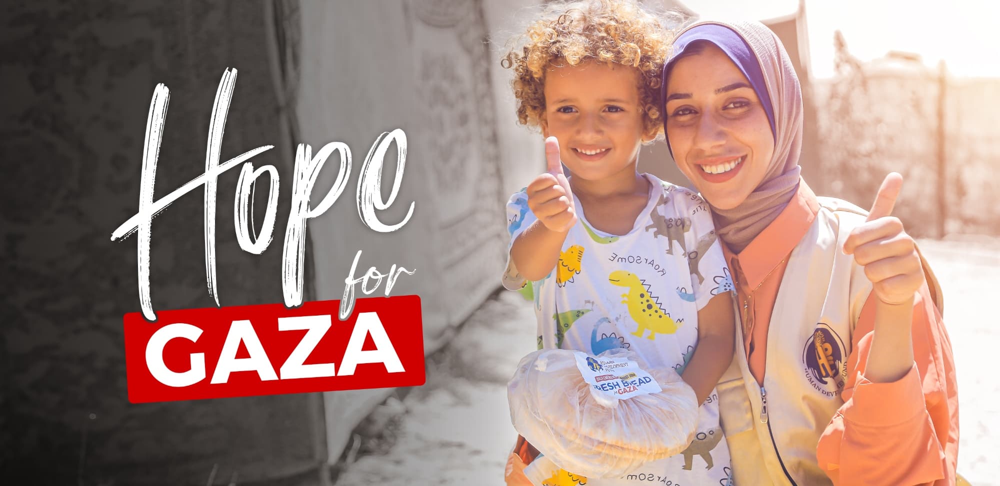Hope for Gaza hero montage