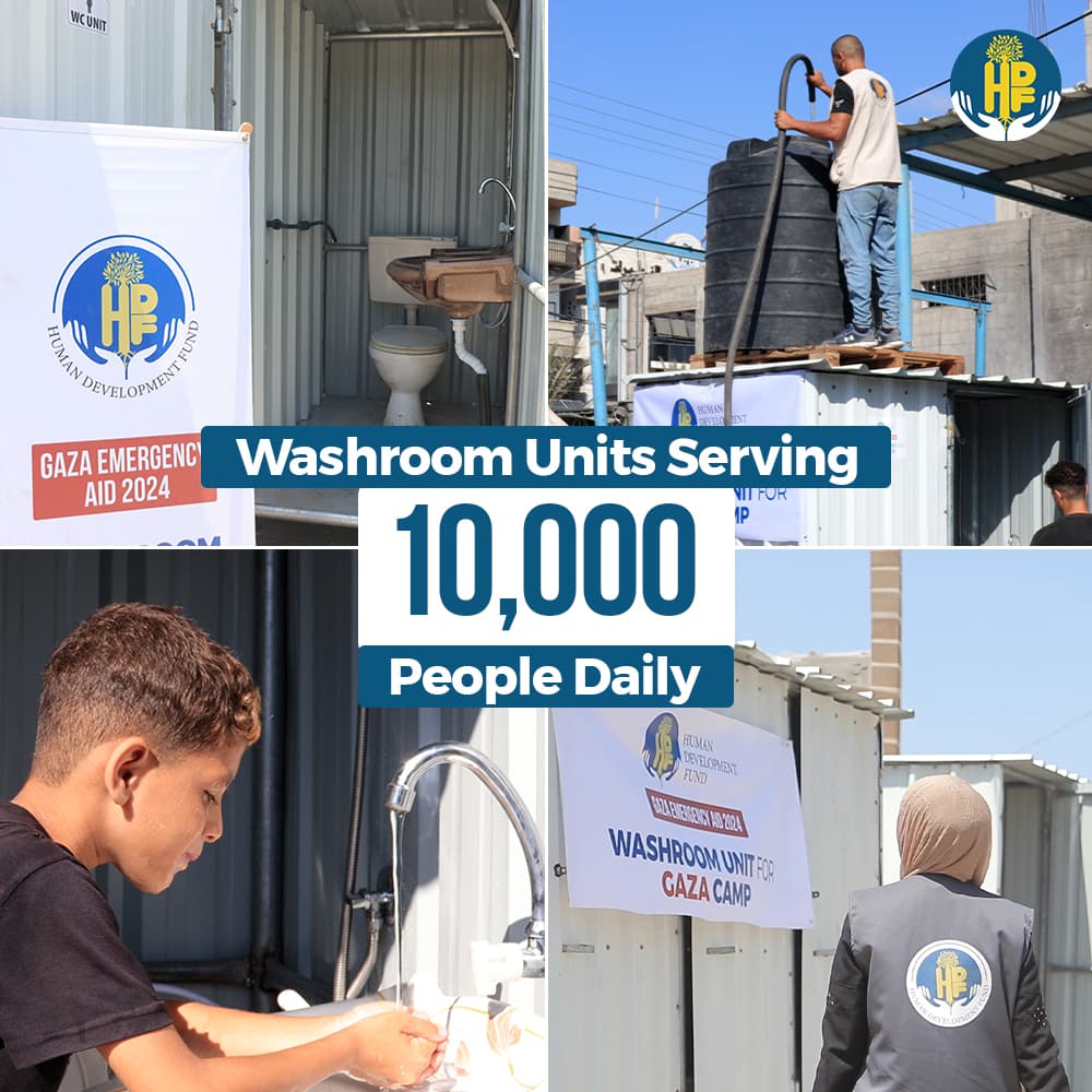 Humanitarian impact collage